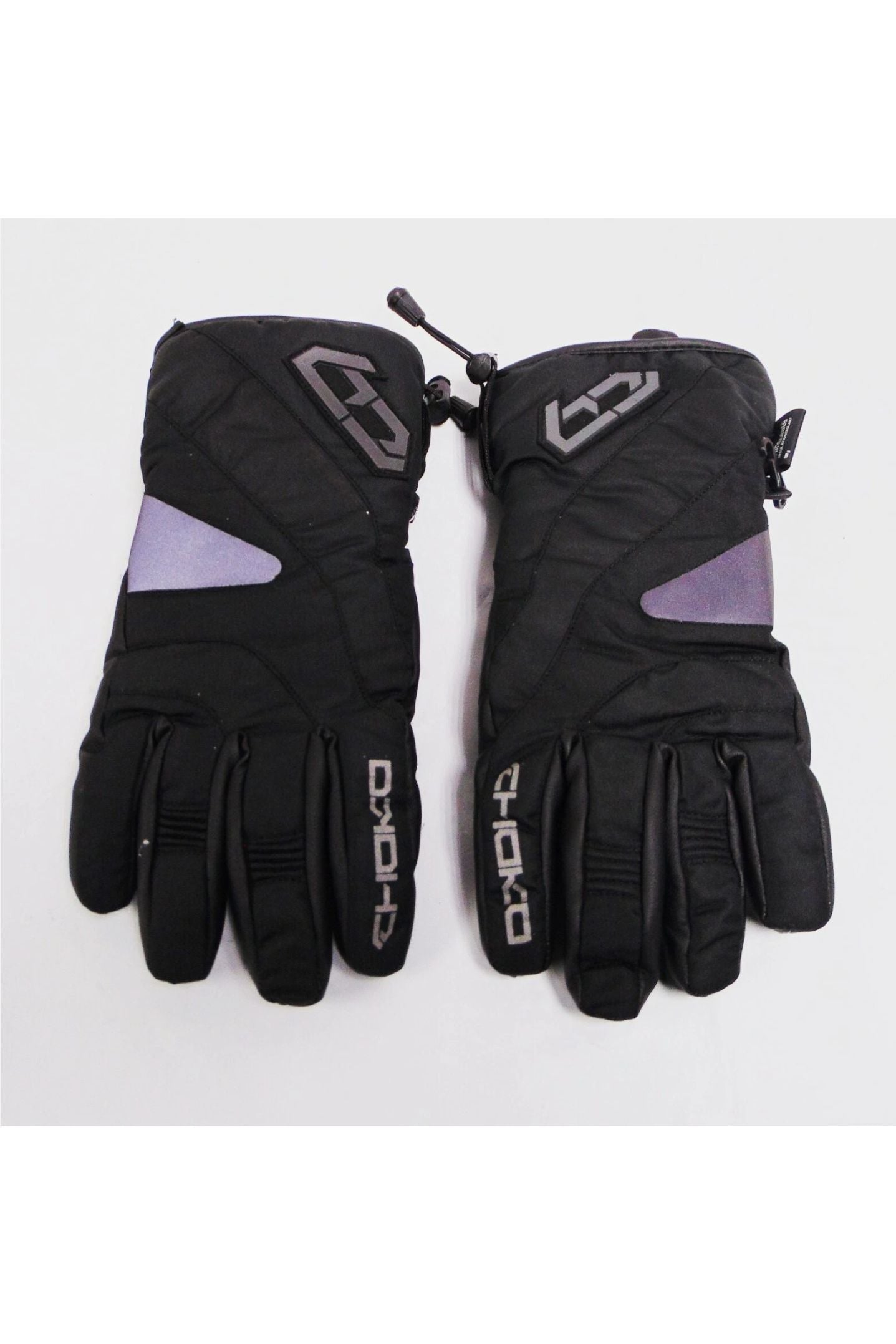 Choko Juniors Youth Black Snowmobile Gloves XS S M L XL 225251 00