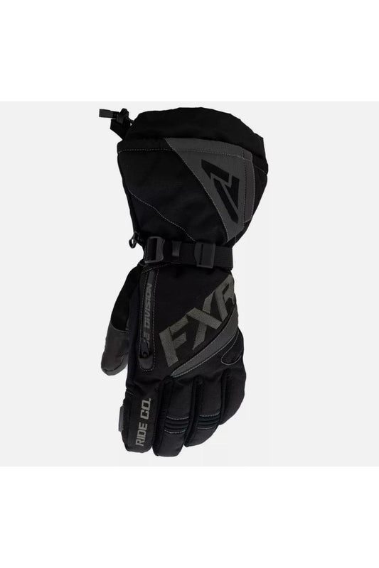 FXR Men's Fuel Snowmobile Gloves Black Ops 220810-1010