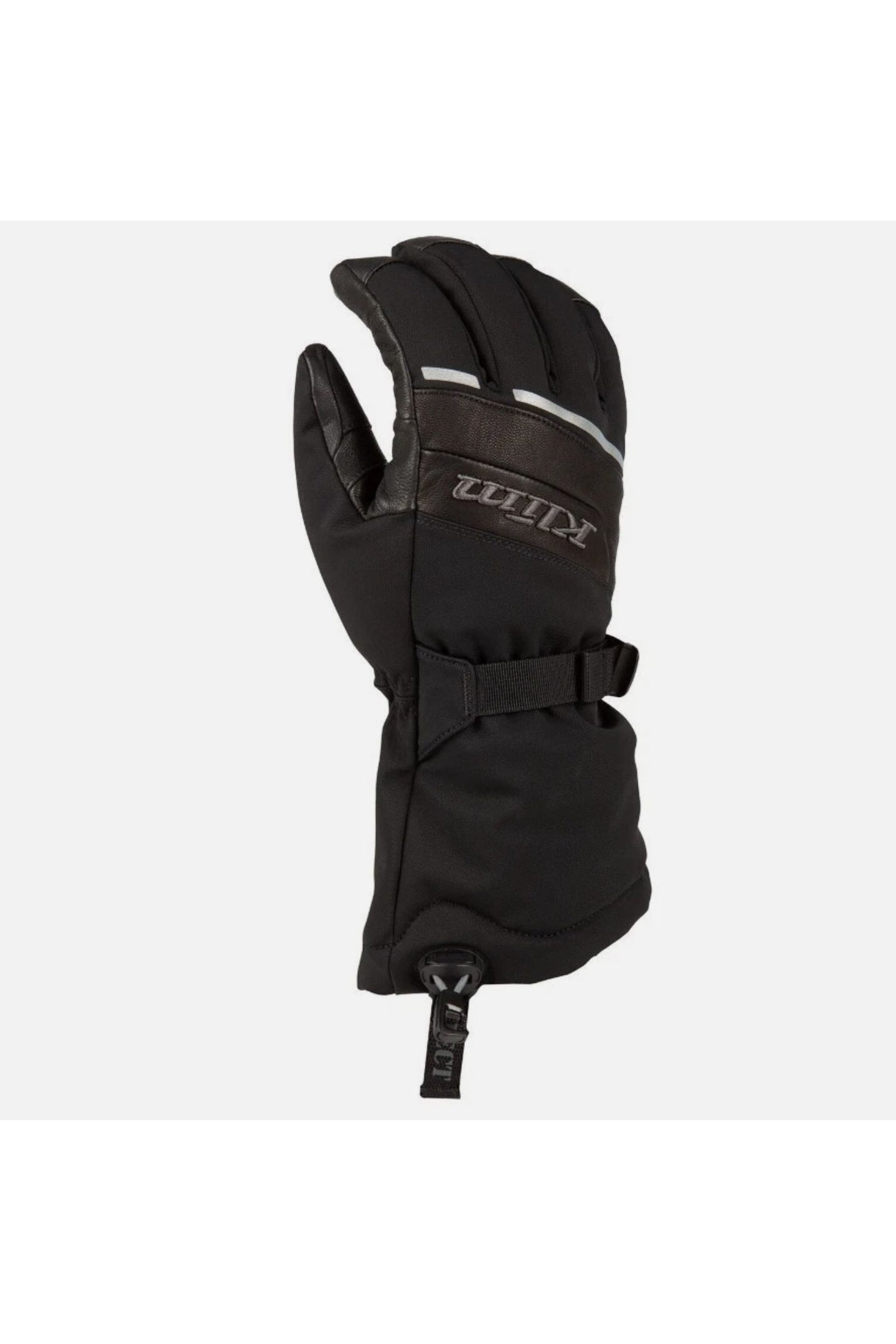 New Men's Klim Black Blaze Gauntlet Snowmobile Gloves M L XL 2XL 3XL 3408-000-XXX-005