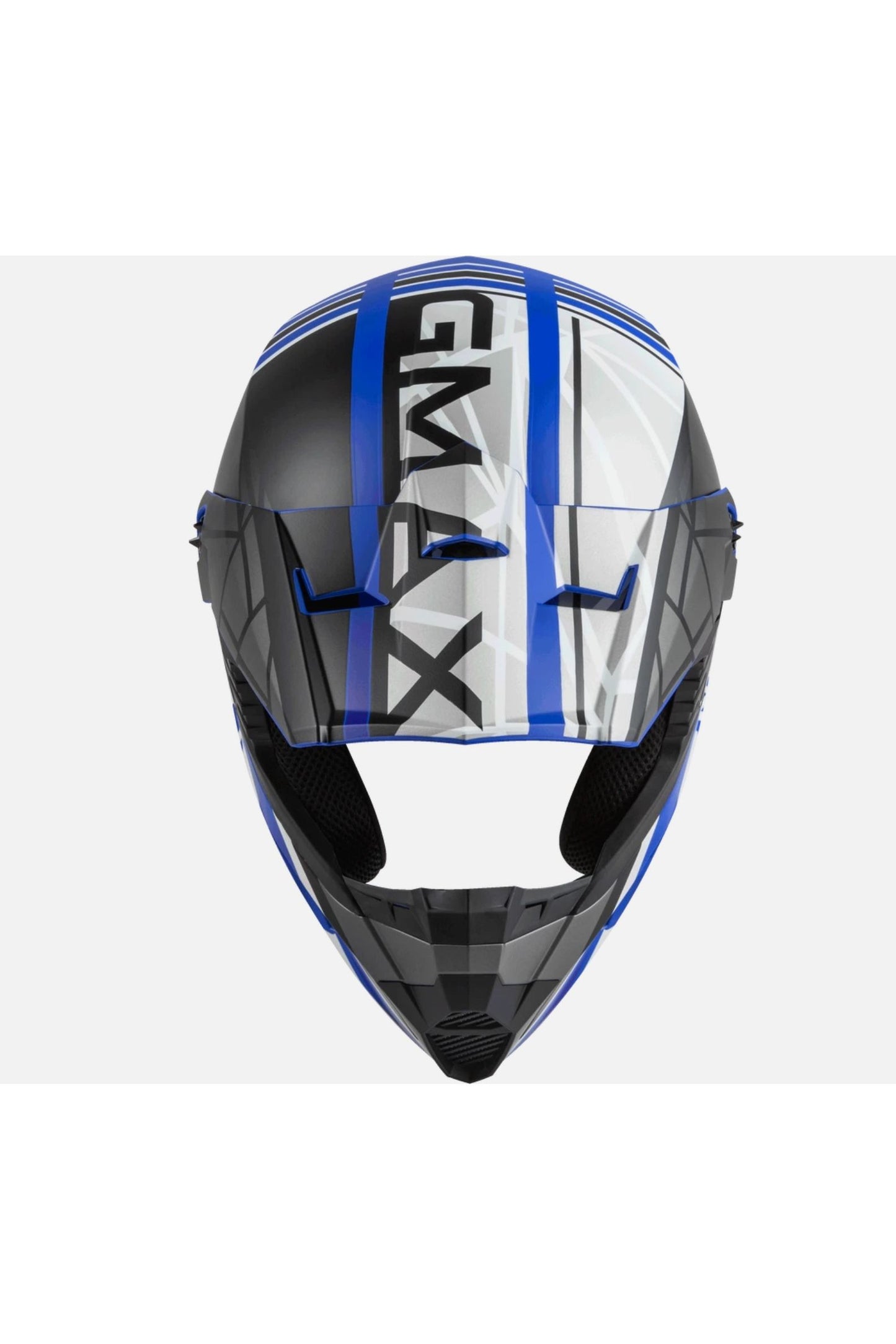 GMAX Adult MX-46 Off-Road Mega Helmet Matte Blue 72-6604X