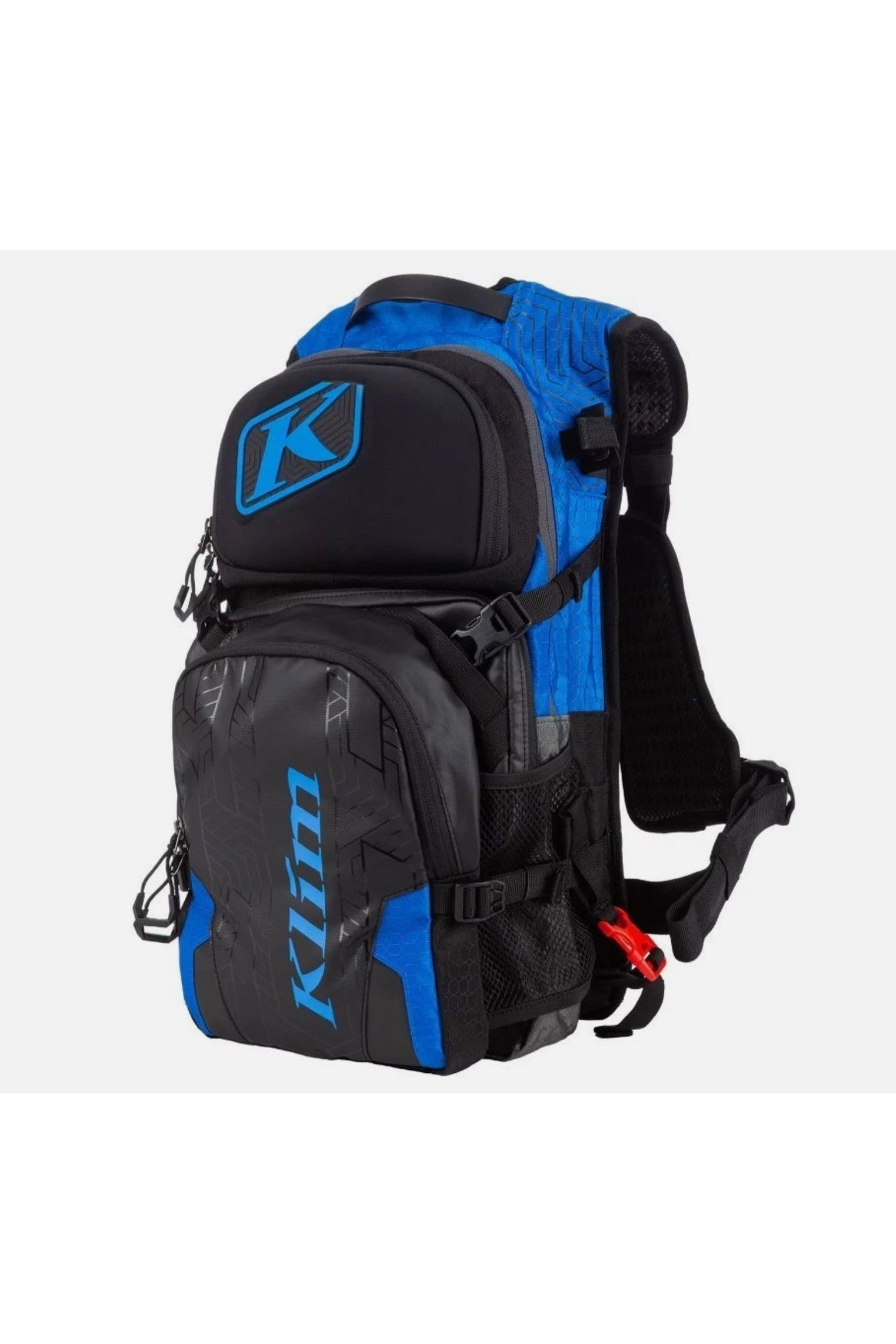Klim Snowmobile Electric Blue Lemonade Nac Pak Backpack 3319-005-000-625