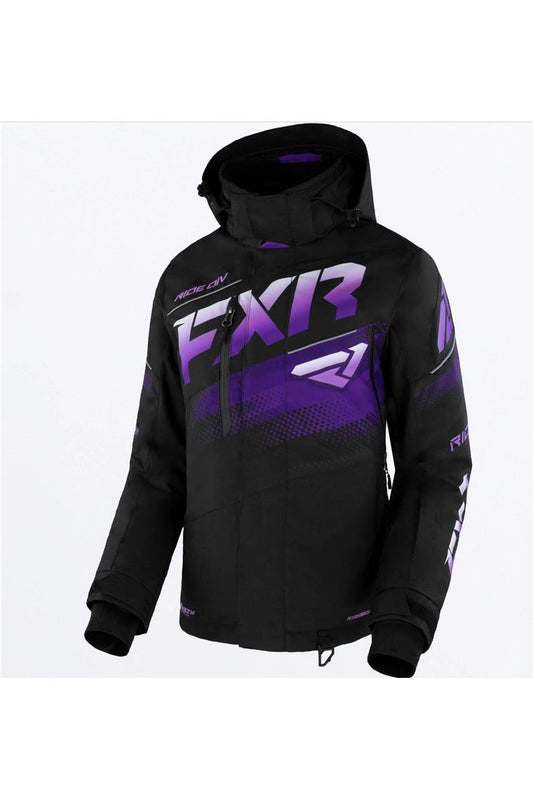 FXR Women's Boost FX Snowmobile Jacket Purple 230224-1080