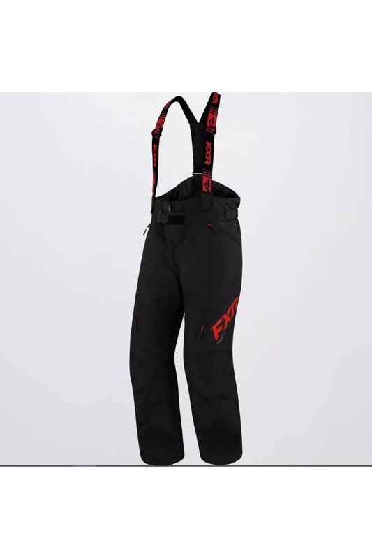 FXR Men's Clutch FX Snowmobile Pants Bibs Red 230110-1020