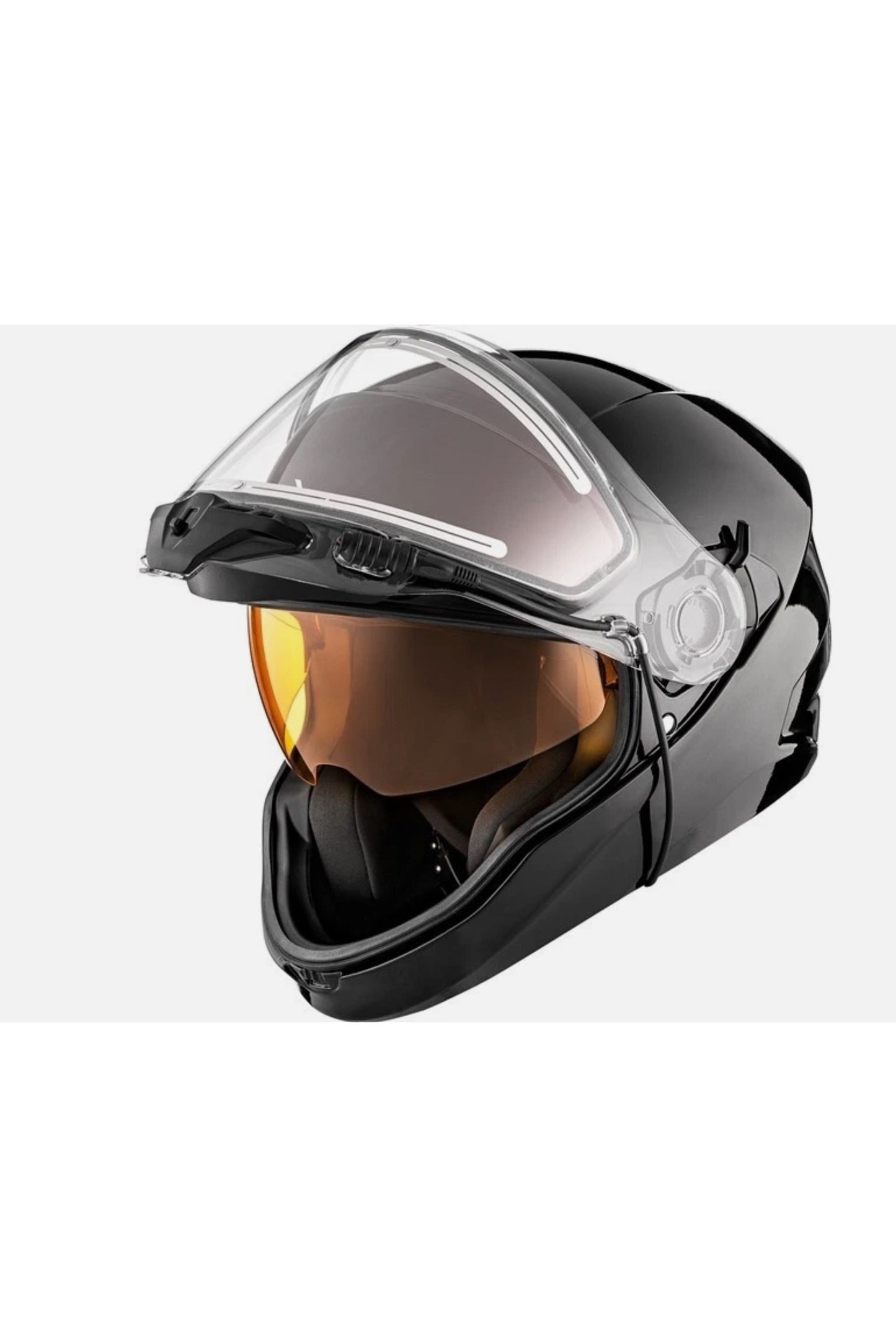 CKX Contact Snowmobile Helmet w/ Heated Shield Glossy Black 51534