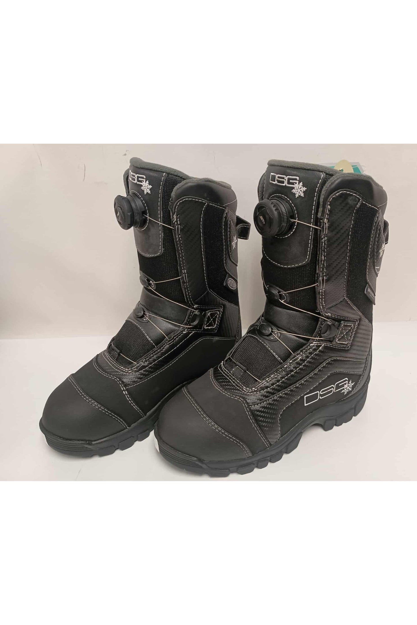 Women's DSG Snowmobile Black Avid Technical Boots 8 9 11 462-890