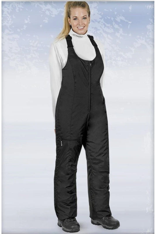 Women's Choko Flair Slim Fitted Snowmobile Bibs Black 180418 0