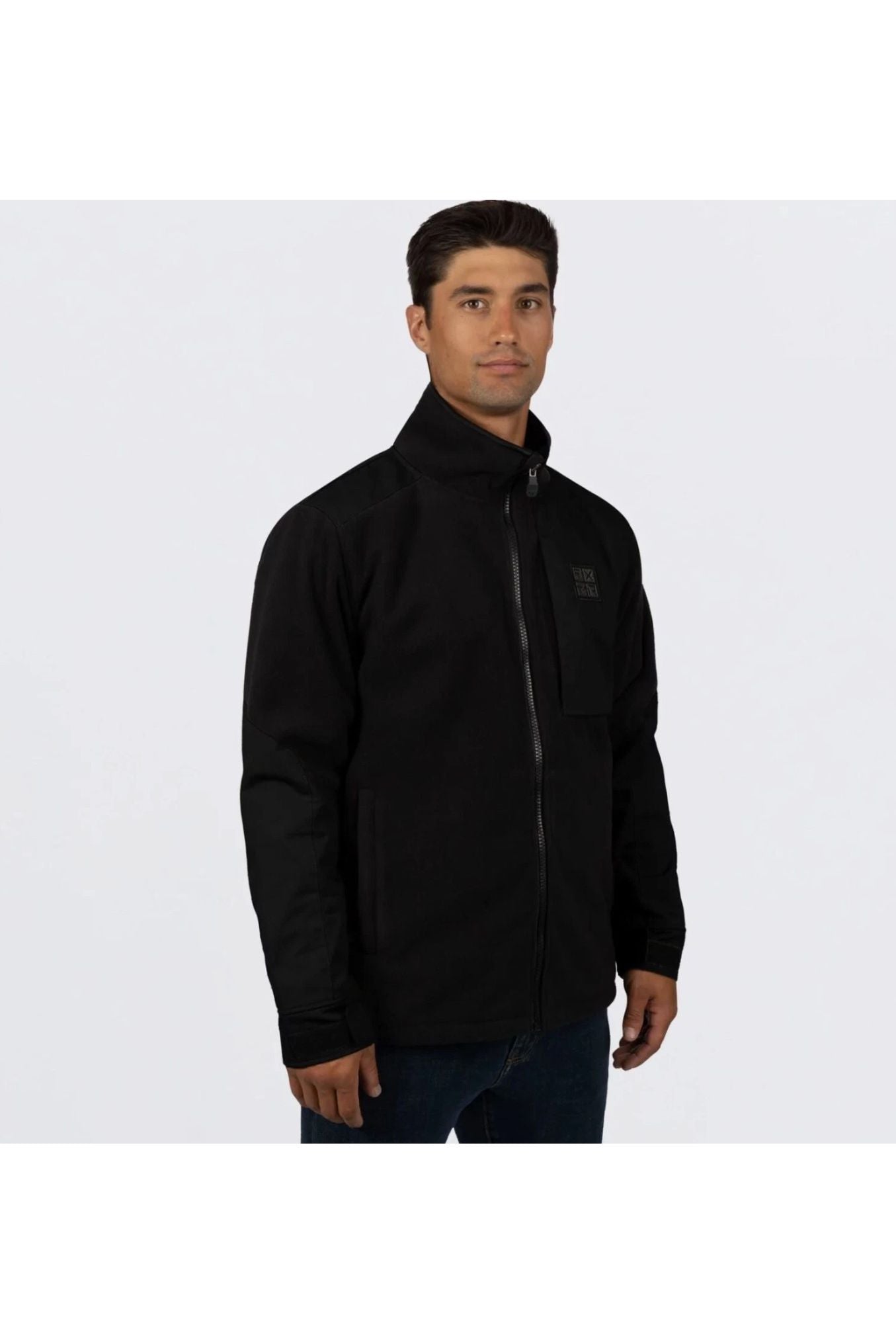 FXR Men's Grind Fleece Jacket Black Ops  231107-1010