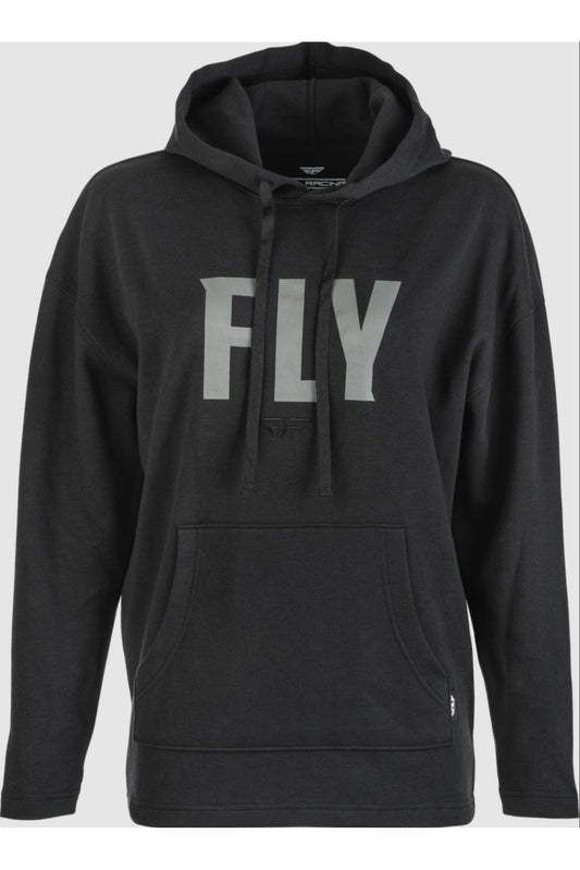 FLY RACING WOMEN'S FLY WEEKENDER LIGHTWEIGHT HOODIE BLACK 358-00102X