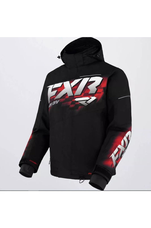 FXR Men's Fuel Snowmobile Jacket Red 230009-1020