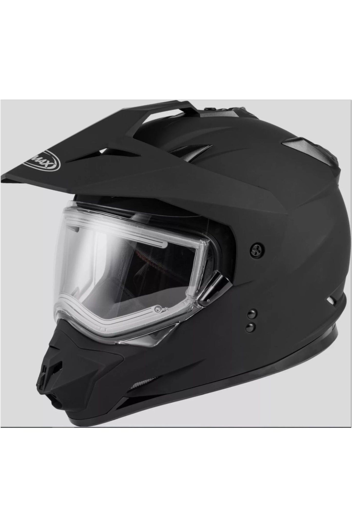 GMAX Snowmobile GM-11S Matte Black Helmet w/ Heated Shield 72-7123