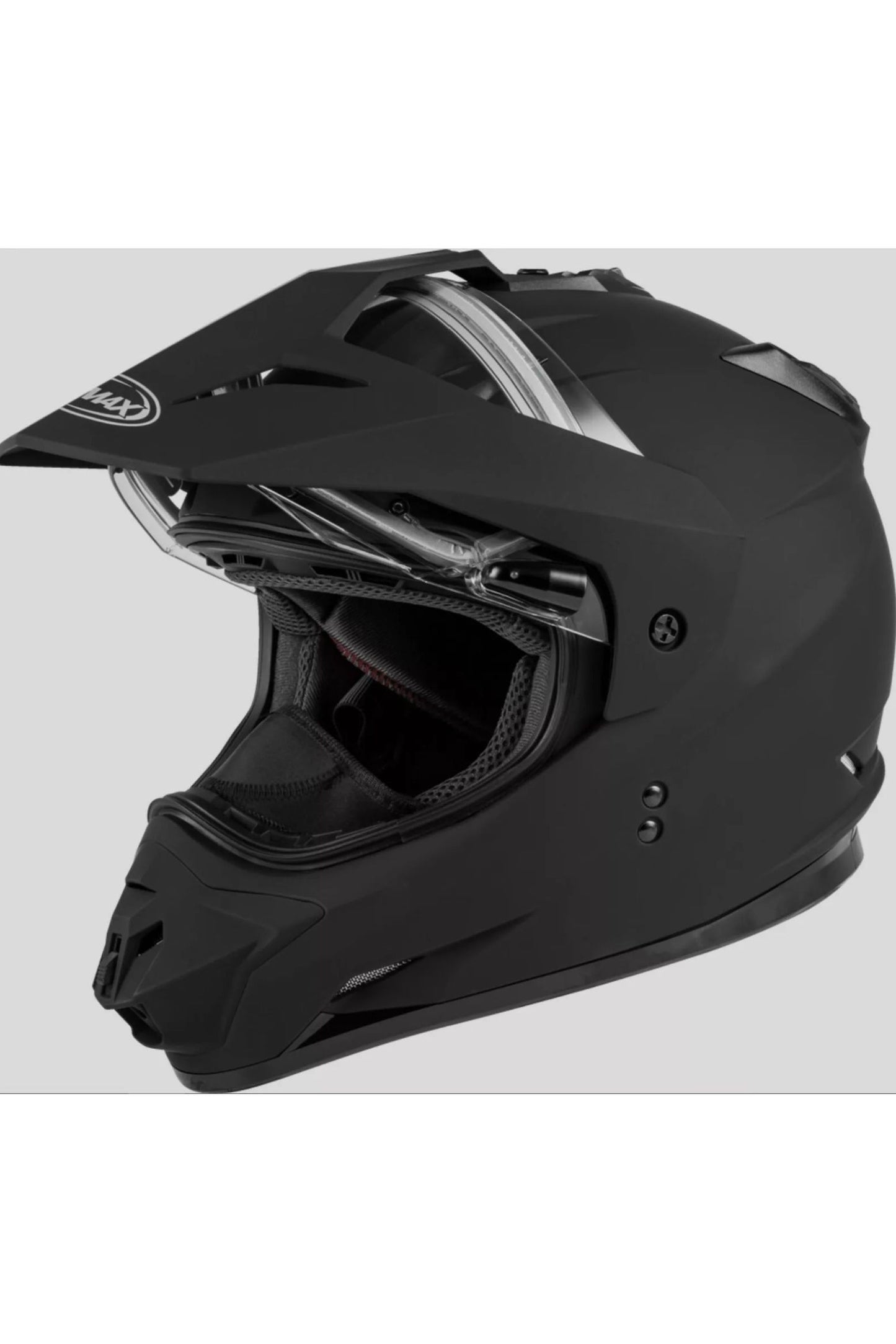 GMAX Snowmobile GM-11S Matte Black Helmet w/ Heated Shield 72-7123