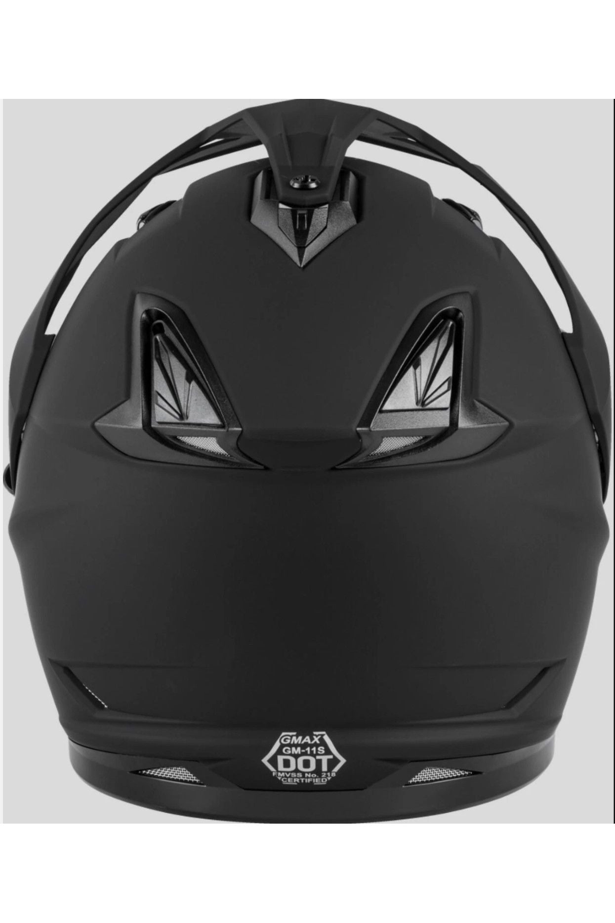 GMAX Snowmobile GM-11S Matte Black Helmet w/ Heated Shield 72-7123