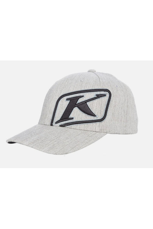 Klim Gray Heather Black Rider Fitted Baseball Hat SM/MD LG/XL 3235-006-XXX-668