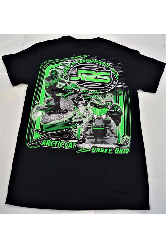 John's Performance JPS Arctic Cat Snowmobile T-Shirt Tee Shirt
