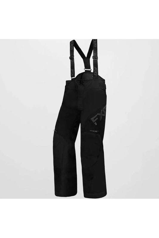 FXR Youth Kids Snowmobile Clutch Bibs Pants Black Ops 230505-1010