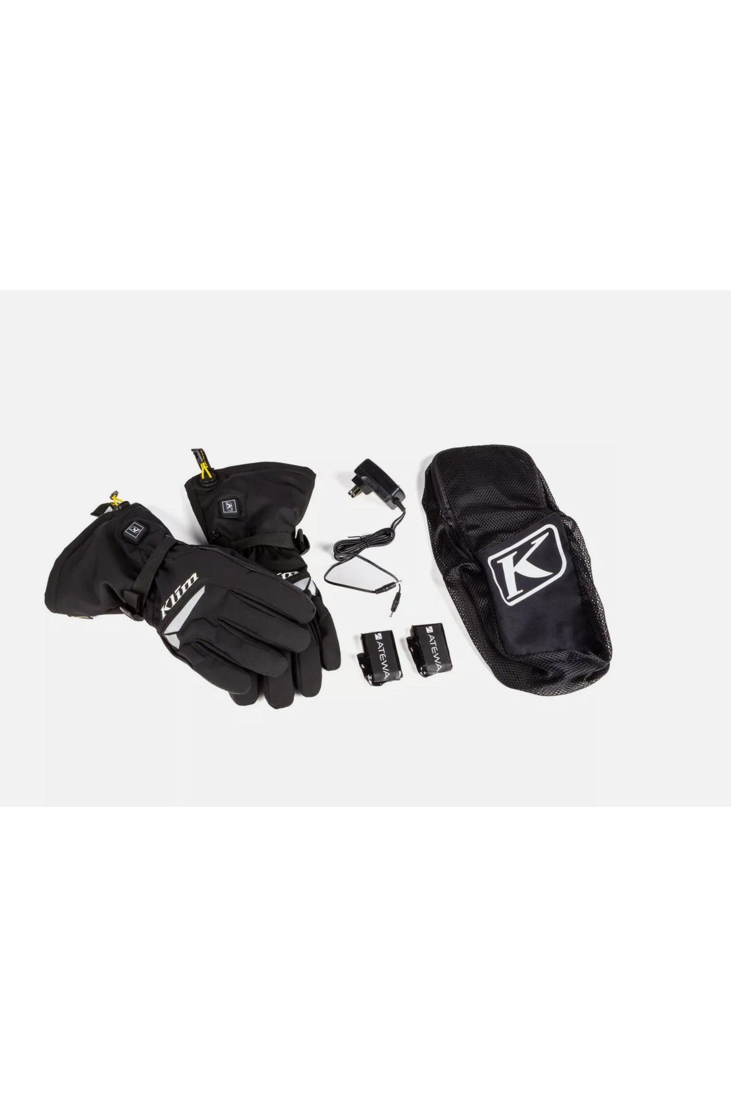 Klim Snowmobile Resistor HTD Gauntlet Heated Gloves 3179-000-