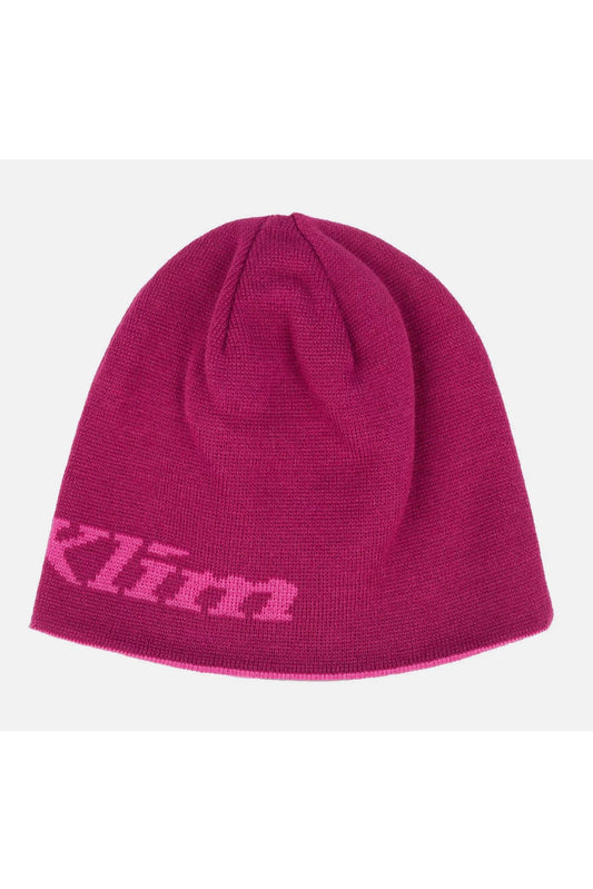 Klim Adult Snowmobile Swerve Beanie Hat Raberry & Pink 6019-000-000-713