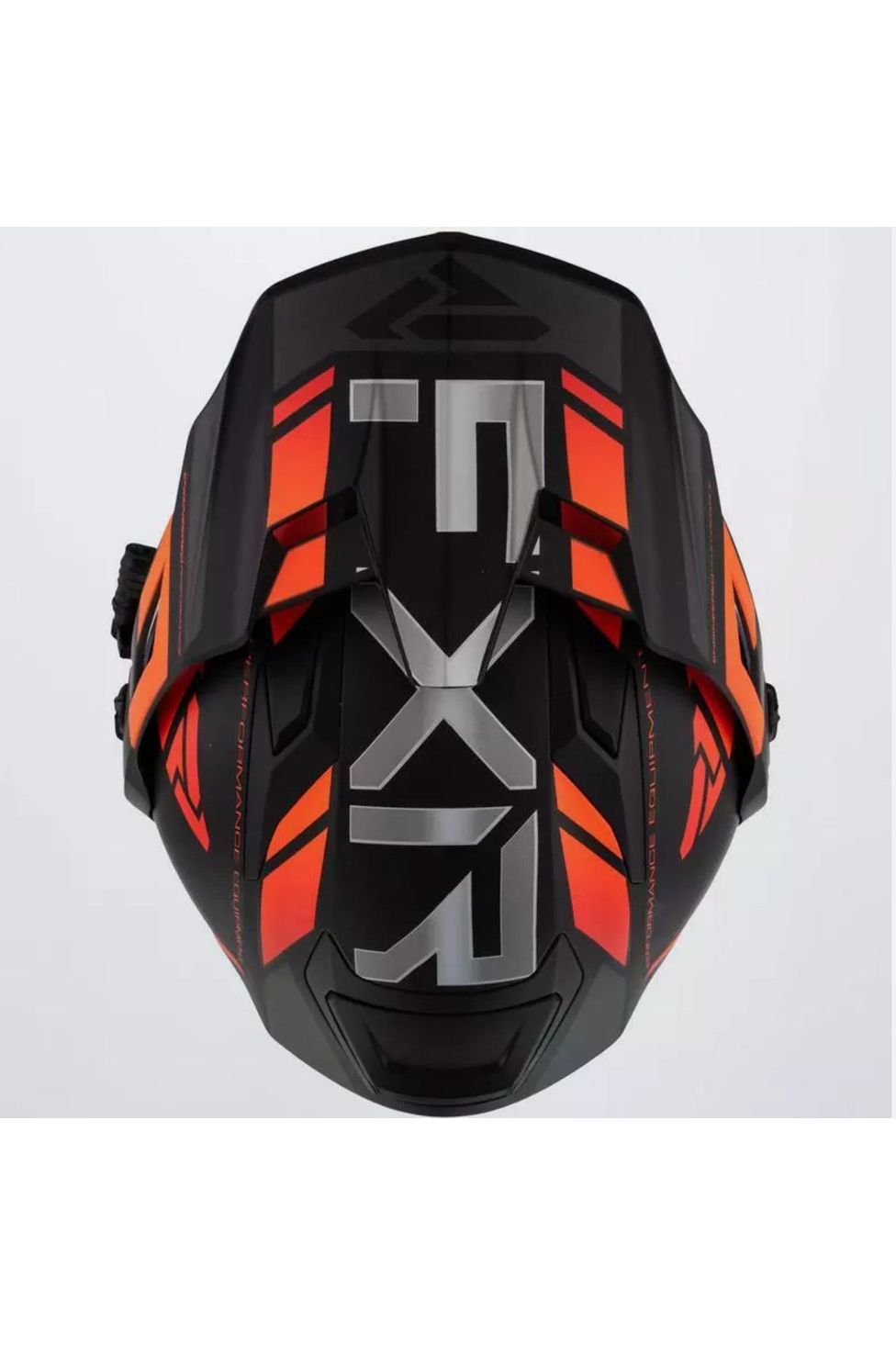 FXR Maverick X Modular Heated Snowmobile Helmet Orange 220623-1030