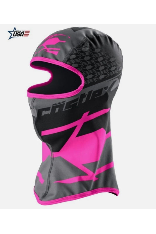 Castle X Pink Icon Snowmobile Facemask Balaclava Helmet Size 2XL & UP 77-131H