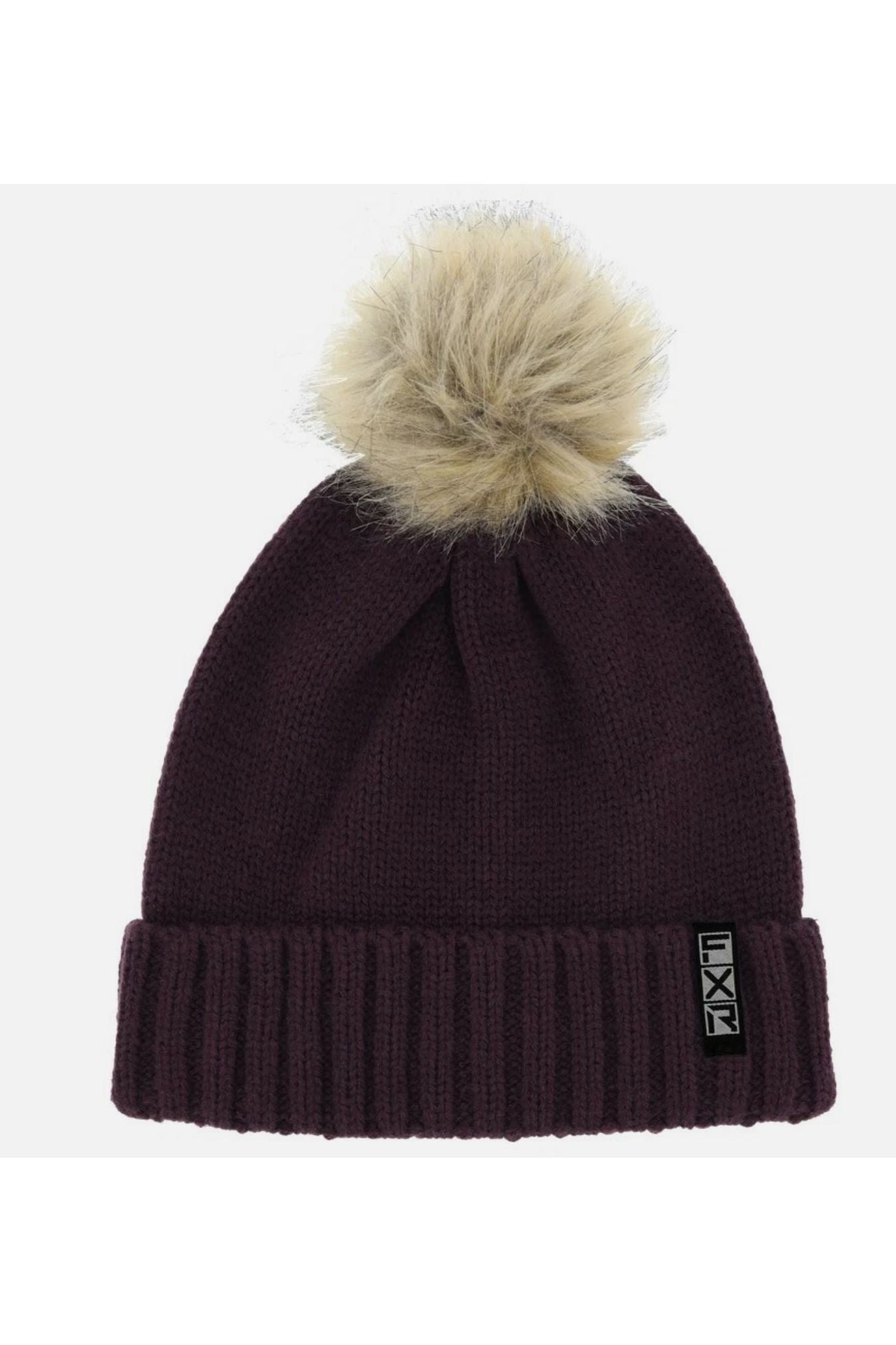 FXR Adult Snowmobile Sonic POM Beanie Hat Plum Purple 221619-8200-00