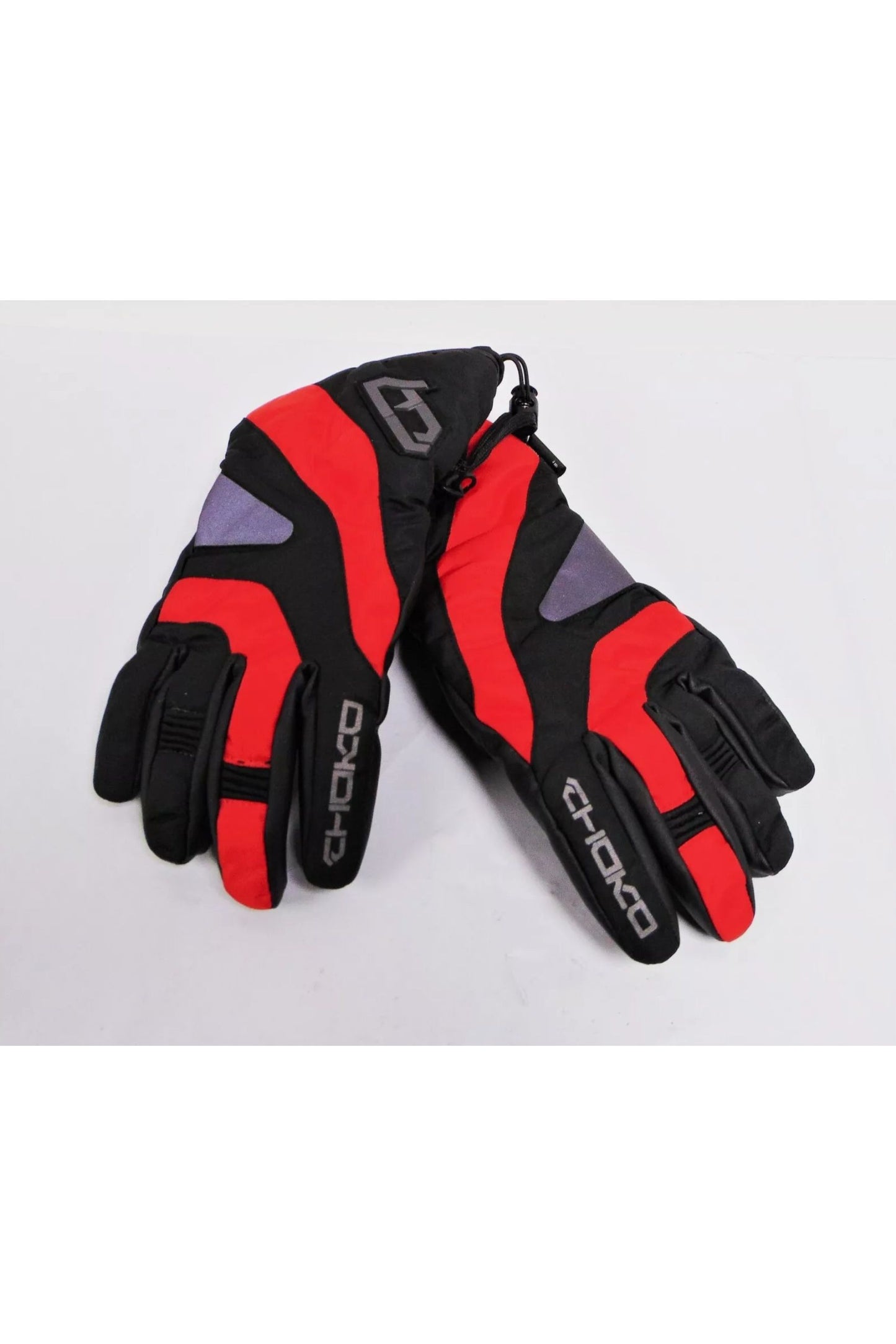 Choko Junior's Red Snowmobile Gloves XS S M L XL (8-18) 225251 10