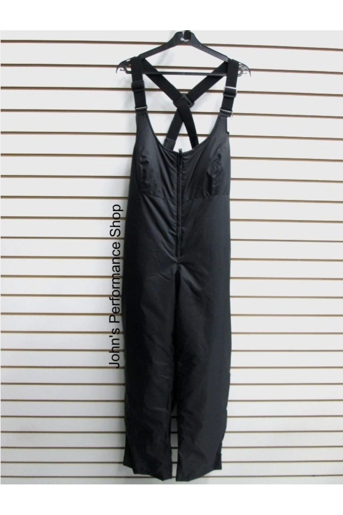 Choko Ladies Standard Black Drop-Seat Snowmobile Bibs 185418 0