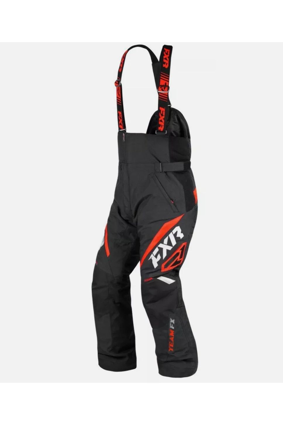 FXR Men's Team FX Snowmobile Pants Bibs Red 220100-1020