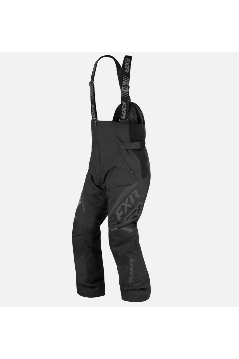 FXR Men's Team FX Snowmobile Pant Bibs Black Ops 220100-1010