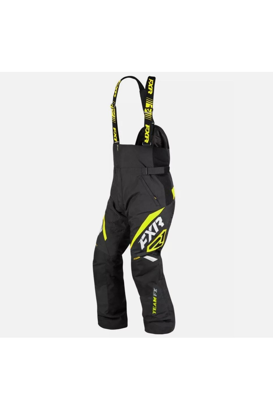 FXR Men's Team FX Snowmobile Pants Bibs Hi Vis 220100-1065