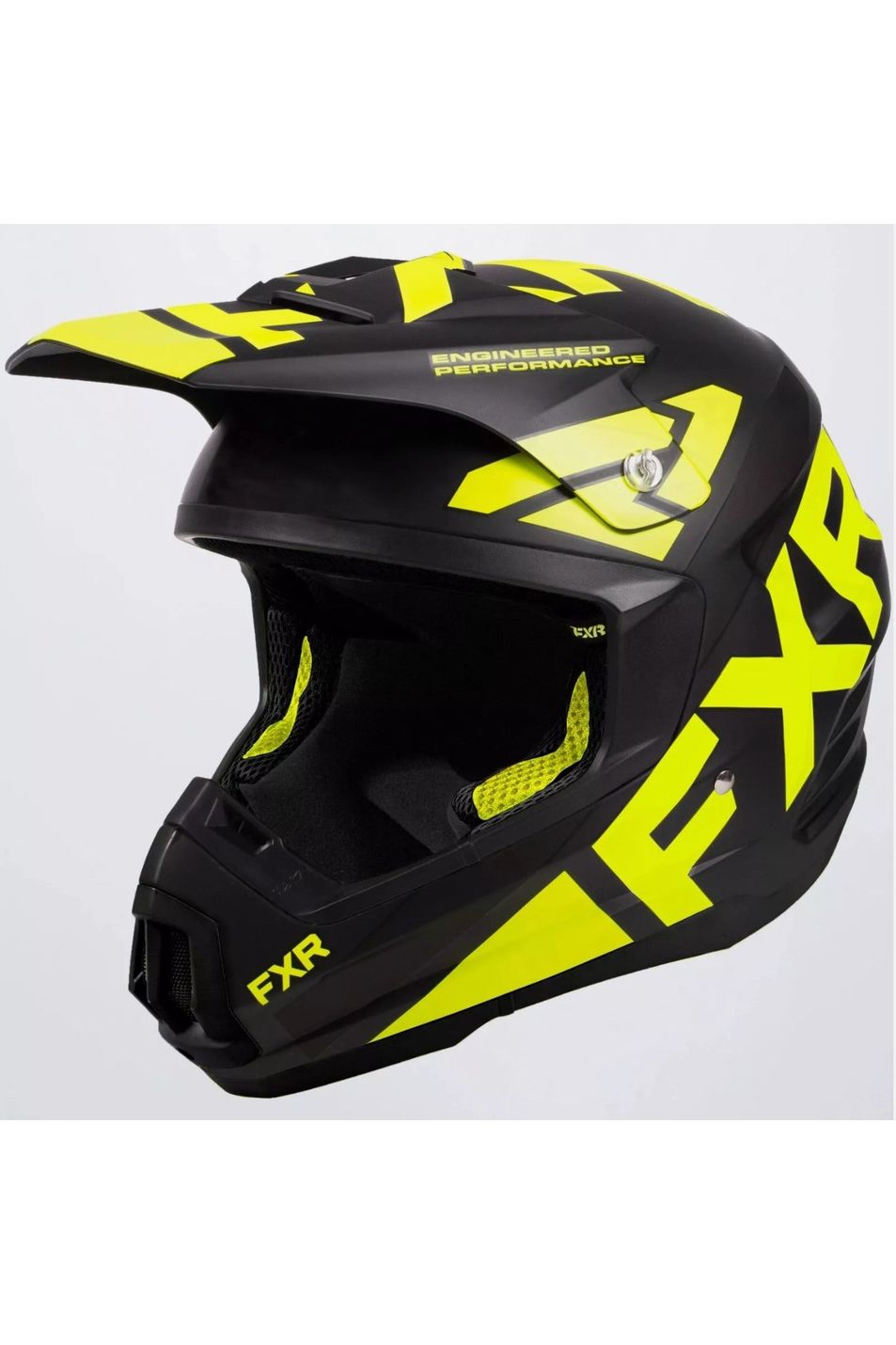 FXR Torque Team Snowmobile Helmet Hi Vis 220620-1065