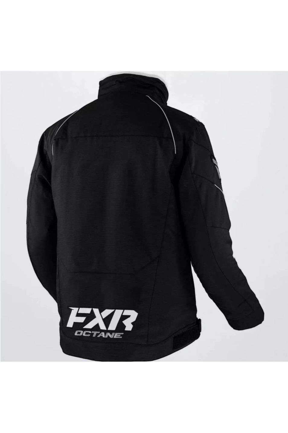 FXR Men's Octane Snowmobile Jacket Black White 220014-1000