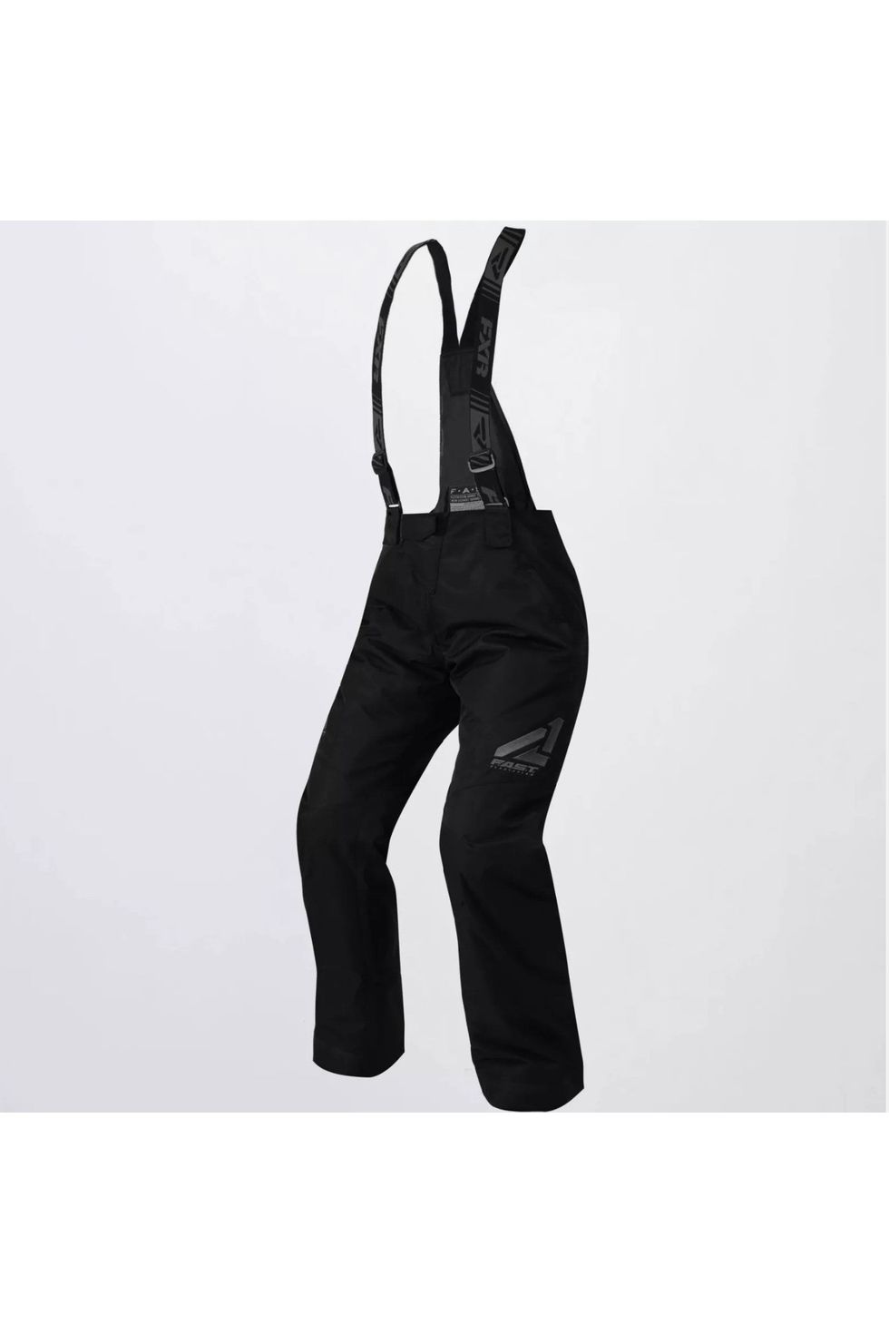 FXR Women's Fuel Snowmobile Bibs Pants Black 180308-1000